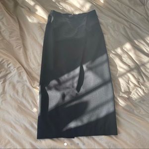 AGES B. Grey Pencil skirt